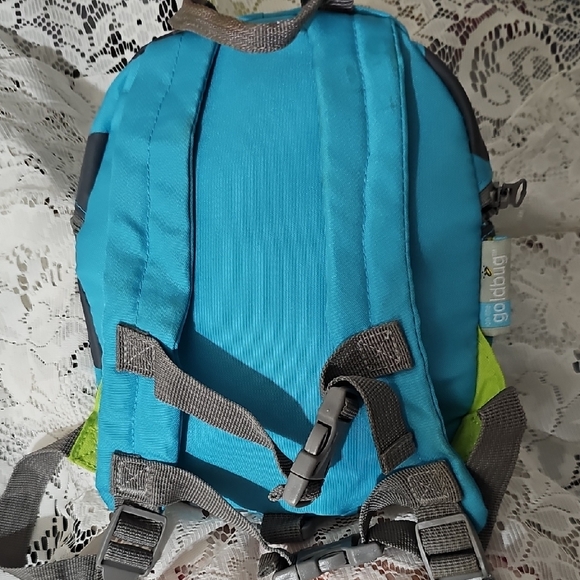 Goldbug Dinosaur Themed Backpack with Safety Harness - Picture 3 of 6